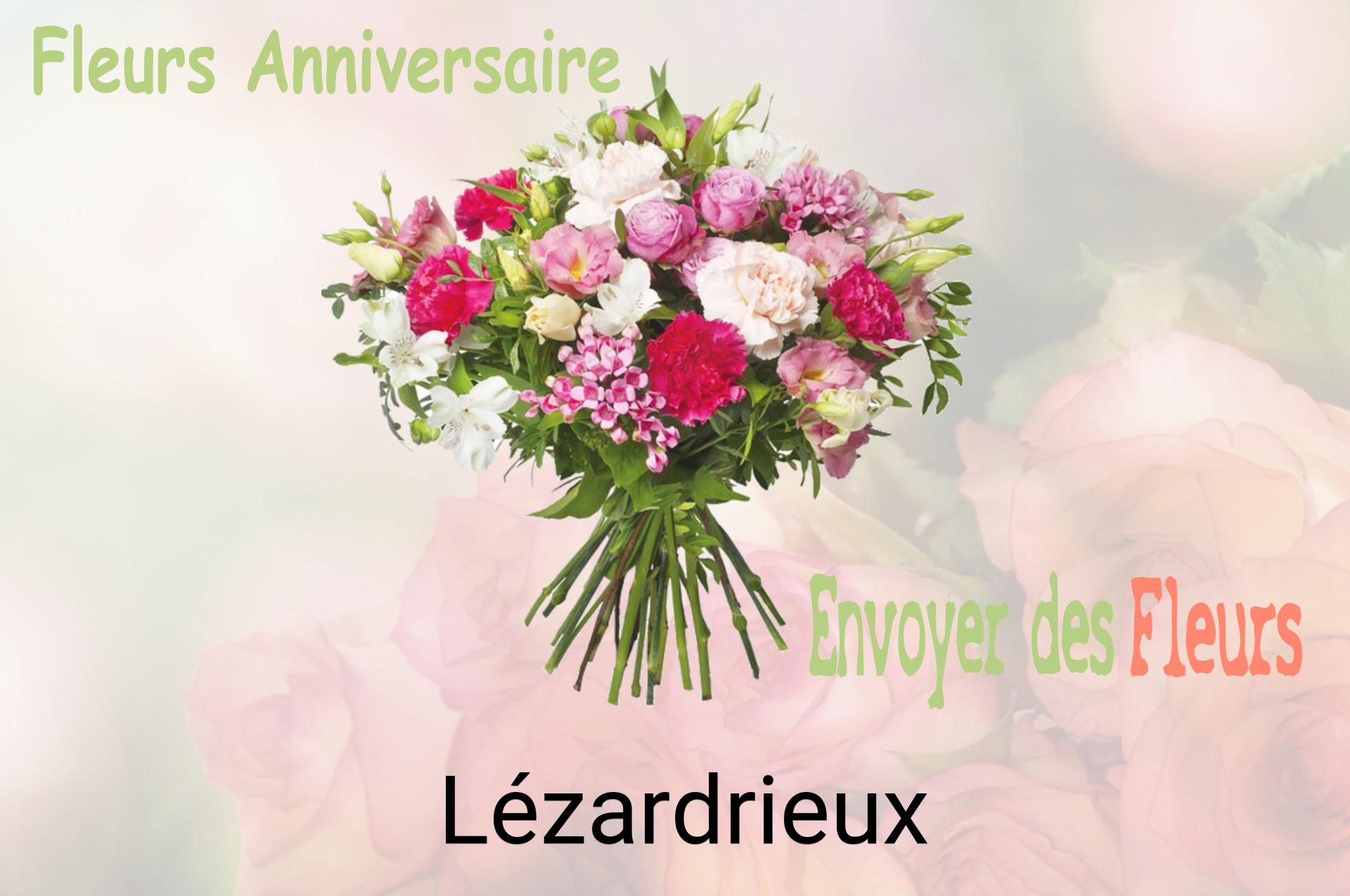 Bouquet de fleurs d’anniversaire livré à Lézardrieux